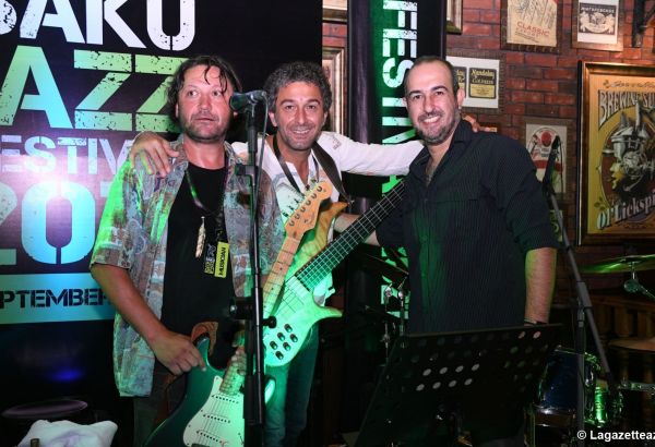 Le trio luxembourgeois Dock In Absolute et le groupe turc Fetiblue Band au Festival de Jazz de Bakou