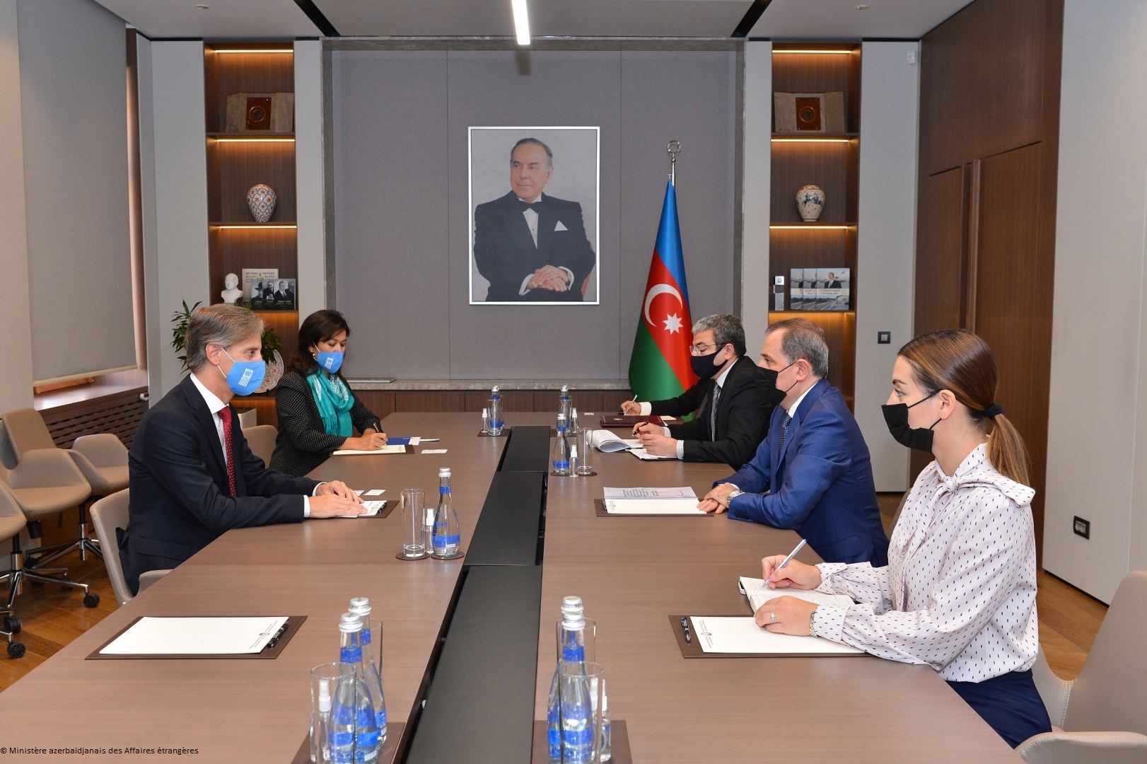 Le représentant du Programme des Nations unies pour le développement reçu par le ministre azerbaïdjanais des Affaires étrangères