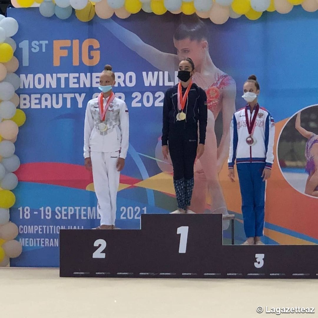L'équipe azerbaïdjanaise de gymnastique remporte six médailles au Monténégro