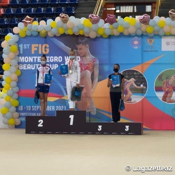 L'équipe azerbaïdjanaise de gymnastique remporte six médailles au Monténégro - Gallery Image
