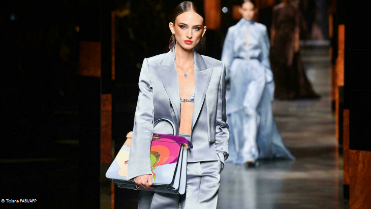 Le glamour disco de Fendi ouvre la semaine de la mode à Milan