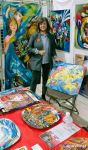 Des œuvres d'une artiste azerbaïdjanaise exposées à l'Hôtel de Ville de Boulogne-Billancourt en France - Gallery Thumbnail