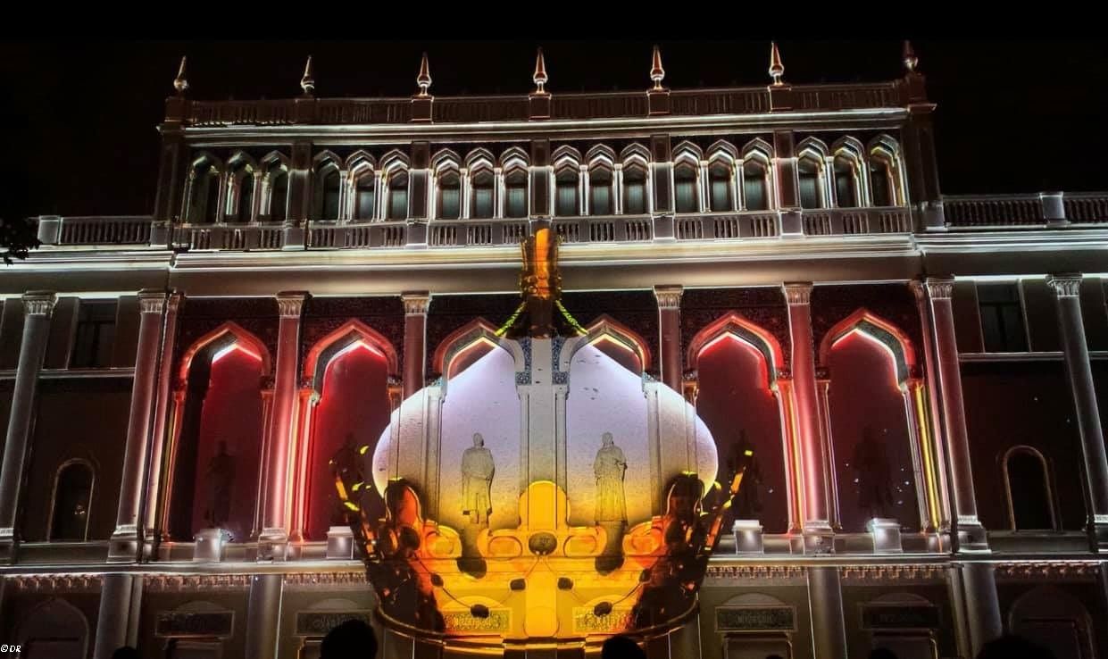 Le Festival de la Lumière à Bakou a donné lieu à de spectaculaires projections 3D