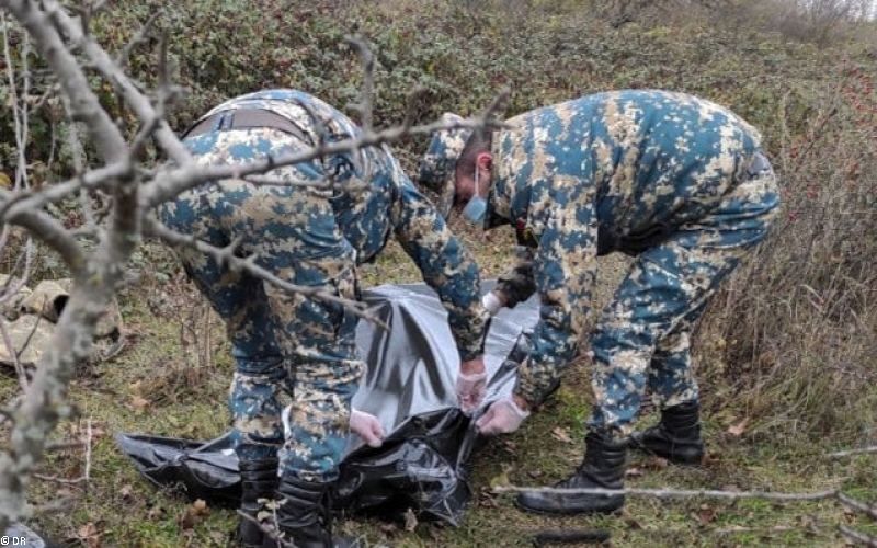 L'Azerbaïdjan remet à l'Arménie les dépouilles de 11 autres militaires retrouvées dans les territoires libérés