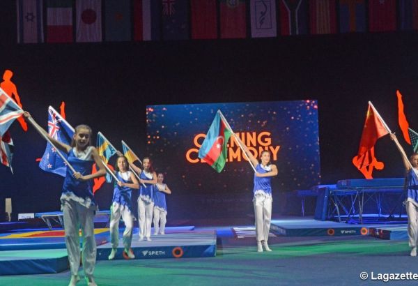 LES 35ÈMES CHAMPIONNATS DU MONDE DE TRAMPOLINE SE SONT OUVERTS À BAKOU