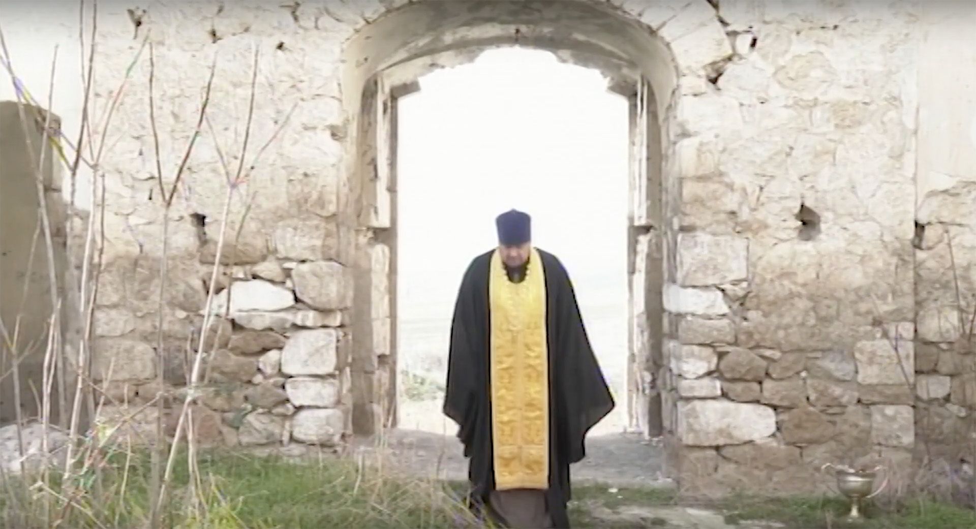 Le monastère de Khodjavend, vandalisé pendant l'occupation 