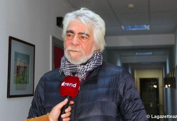 LE CINÉASTE FRANÇAIS MAXIME MARDOUKHAEV EN VISITE À BAKOU