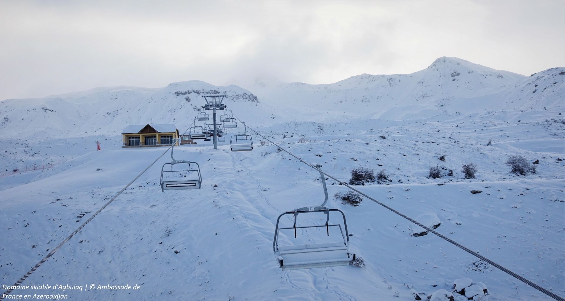 SKI : DES REMONTÉES MÉCANIQUES RÉALISÉES PAR LE GROUPE FRANÇAIS MND EN AZERBAÏDJAN