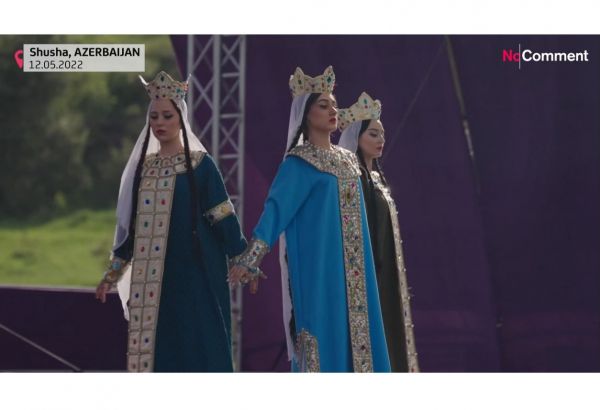 AZERBAÏDJAN : CHOUCHA ACCUEILLE LE 5ème FESTIVAL INTERNATIONAL DE FOLKLORE