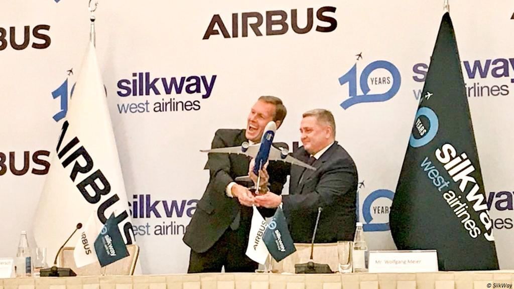 SILK WAY WEST AIRLINES CONFIRME LA COMMANDE DE DEUX AIRBUS A350F DE NOUVELLE GÉNÉRATION