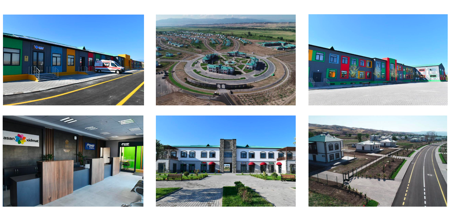 Village d'Aghali après la reconstruction | © DR