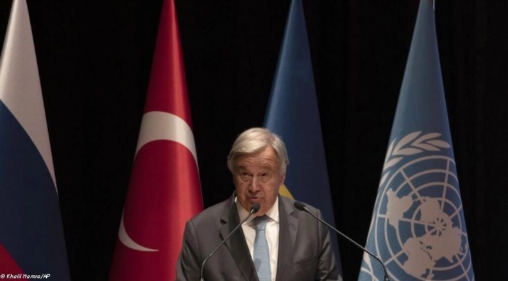 ONU : GUTERRES PLAIDE POUR LE RETOUR DES CÉRÉALES ET ENGRAIS RUSSES SUR LES MARCHÉS