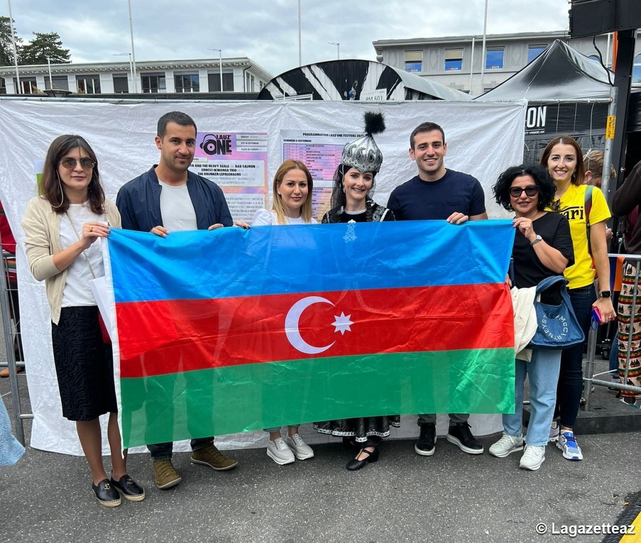 L'ART AZERBAÏDJANAIS PRÉSENTÉ PAR MARIA KHAN KHOYSKAYA MARTIGNOLI AU LAUZ'ONE FESTIVAL EN SUISSE