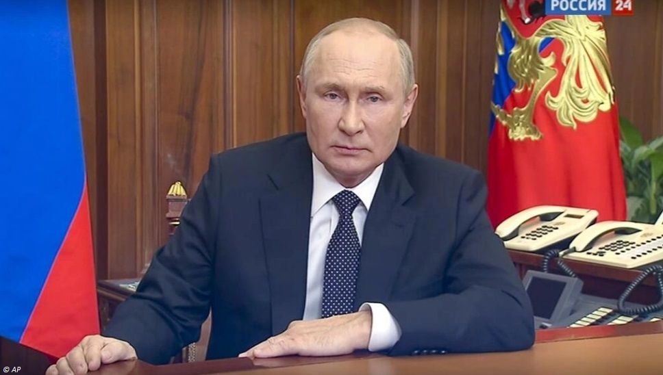 VLADIMIR POUTINE ANNONCE LA MOBILISATION DE 300 000 RÉSERVISTES RUSSES