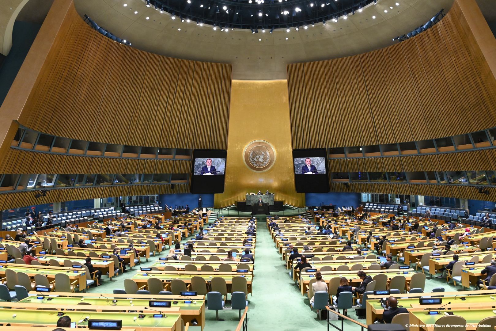 DES MESSAGES DE NIKOL PACHINYAN À L'ONU ET SES TENTATIVES D'ÉCHAPPER AU PROCESSUS DE DÉLIMITATIONS DES FRONTIÈRES ENTRE AZERBAÏDJAN ET ARMÉNIE