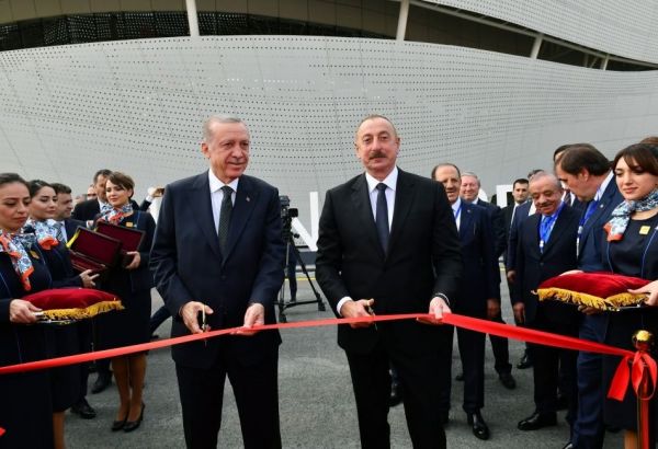 LES PRÉSIDENTS ALIYEV ET ERDOGAN INAUGURENT LE 2ÈME AÉROPORT DANS LES TERRITOIRES LIBÉRÉS D'AZERBAÏDJAN