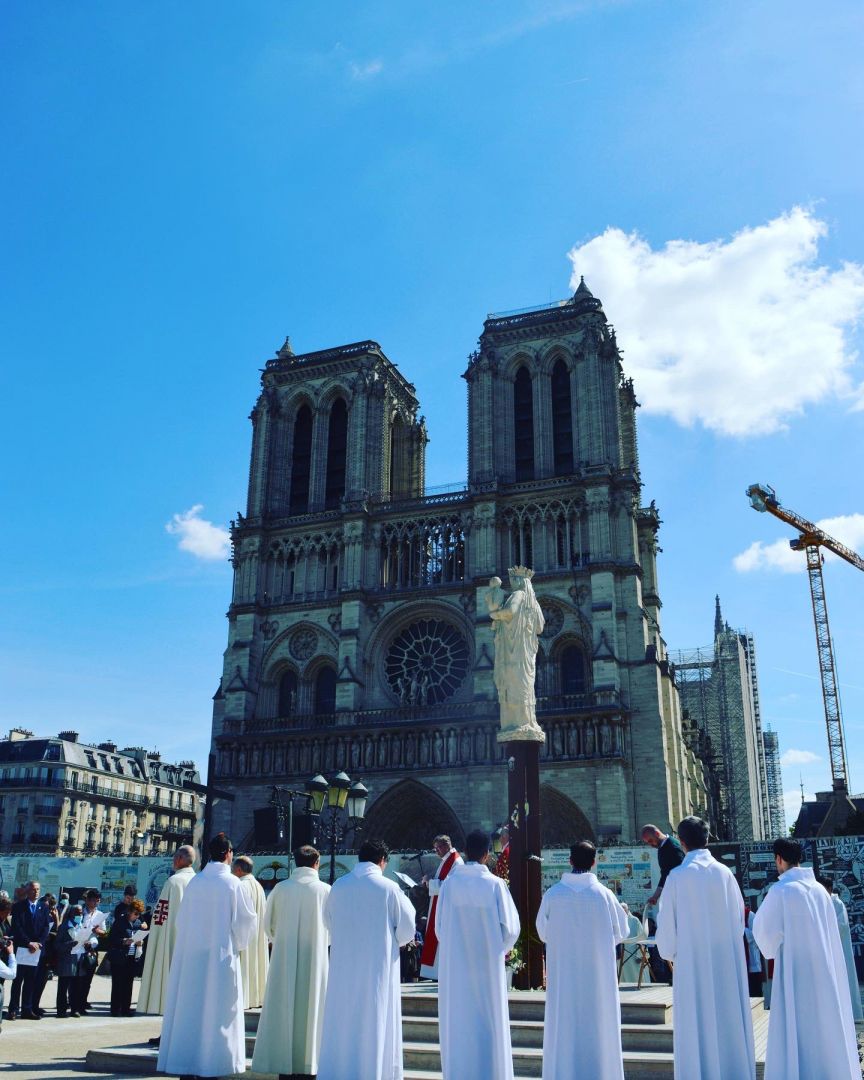 DÉCEMBRE 2024 MARQUERA L'OUVERTURE DE LA GRANDE CATHÉDRALE NOTRE-DAME DE PARIS