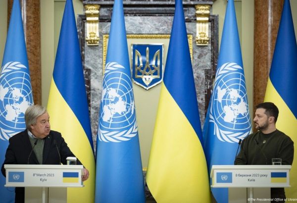 IL EST ESSENTIEL QUE L'ACCORD SUR LES CÉRÉALES AVEC L'UKRAINE SOIT PROLONGÉ, INSISTE LE SECRÉTAIRE GÉNÉRAL DE L'ONU À KIEV