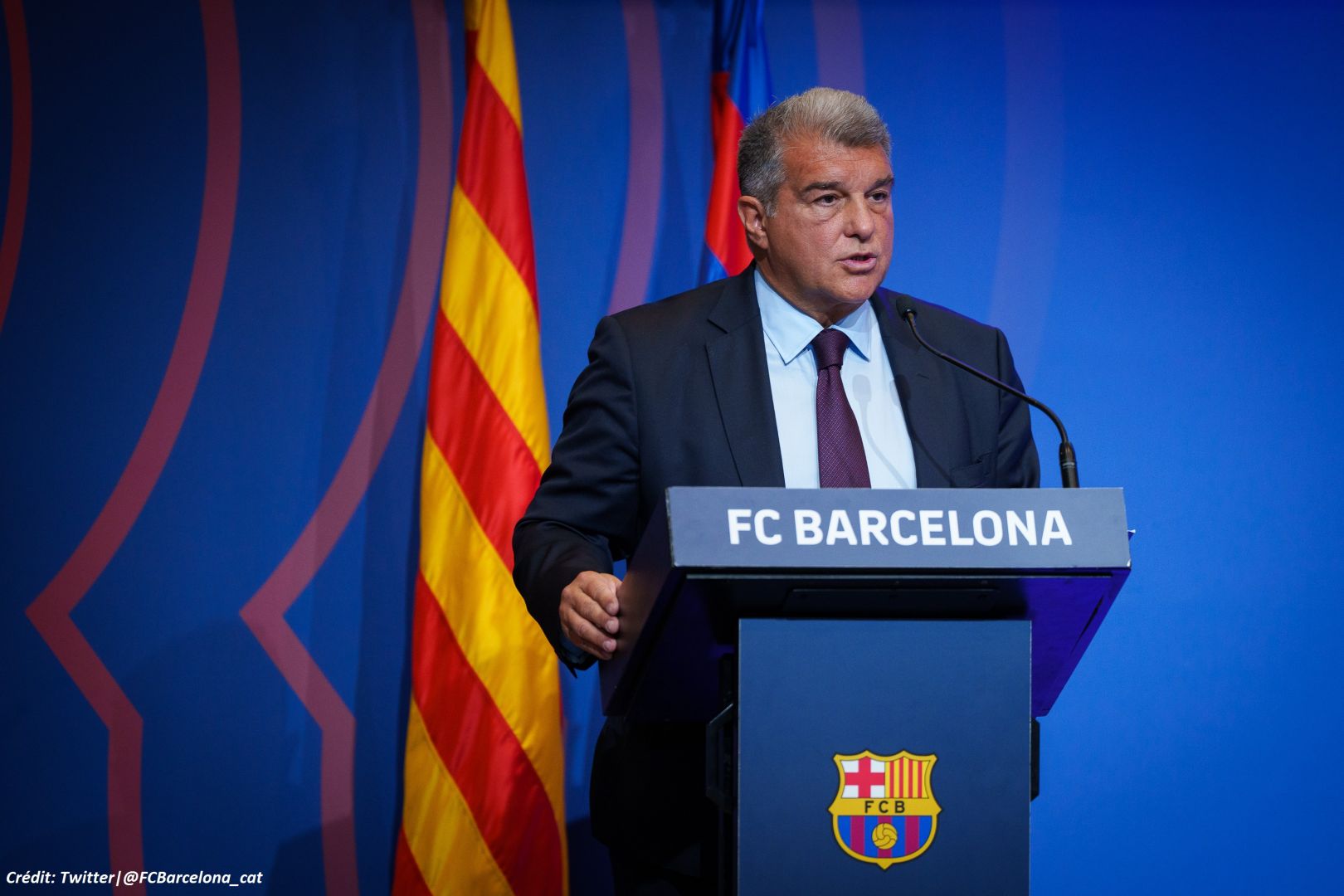 LE PRESIDENT DU FC BARCELONE, JOAN LAPORTA, REJETTE LES ALLEGATIONS DE CORRUPTION DANS L'AFFAIRE NEGREIRA