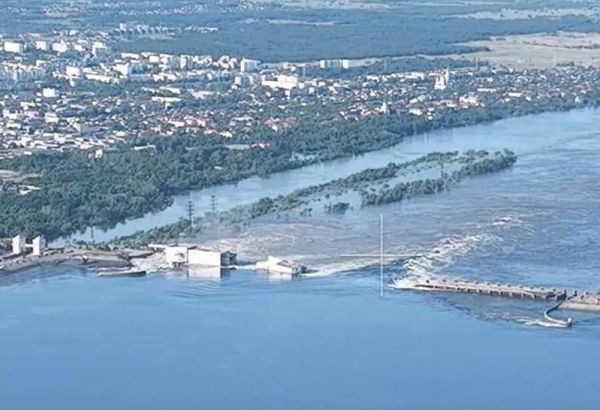 L'UKRAINE ACCUSE LA RUSSIE D'AVOIR DÉTRUIT UN IMPORTANT BARRAGE PRÈS DE KHERSON