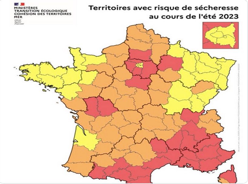 VOICI LES 26 DÉPARTEMENTS EN FRANCE OÙ LA CANICULE SERA EXTRÊME CET ÉTÉ