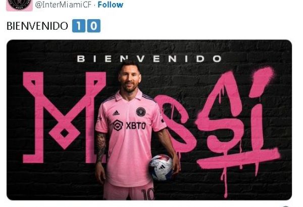 LIONEL MESSI SIGNE UN CONTRAT AVEC L'INTER MIAMI JUSQU'EN 2025