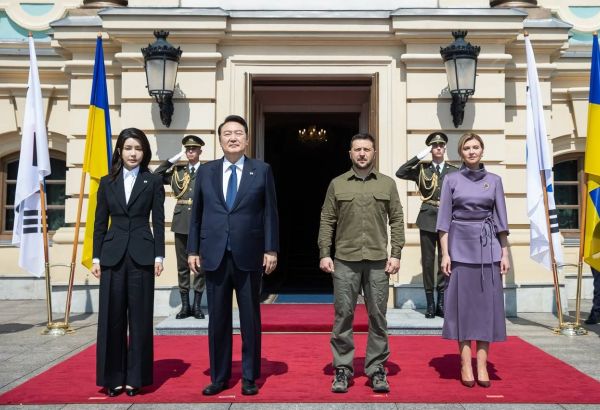 INVASION RUSSE : LE PRÉSIDENT SUD-CORÉEN YOON SUK-YEOL, EN DÉPLACEMENT EN UKRAINE, PROMET UNE AIDE DE 150 MILLIONS D'USD