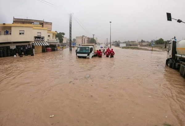 LES INONDATIONS DANS L'EST DE LA LIBYE APRÈS LA TEMPÊTE DANIEL FONT CRAINDRE LA MORT DE 2 000 PERSONNES