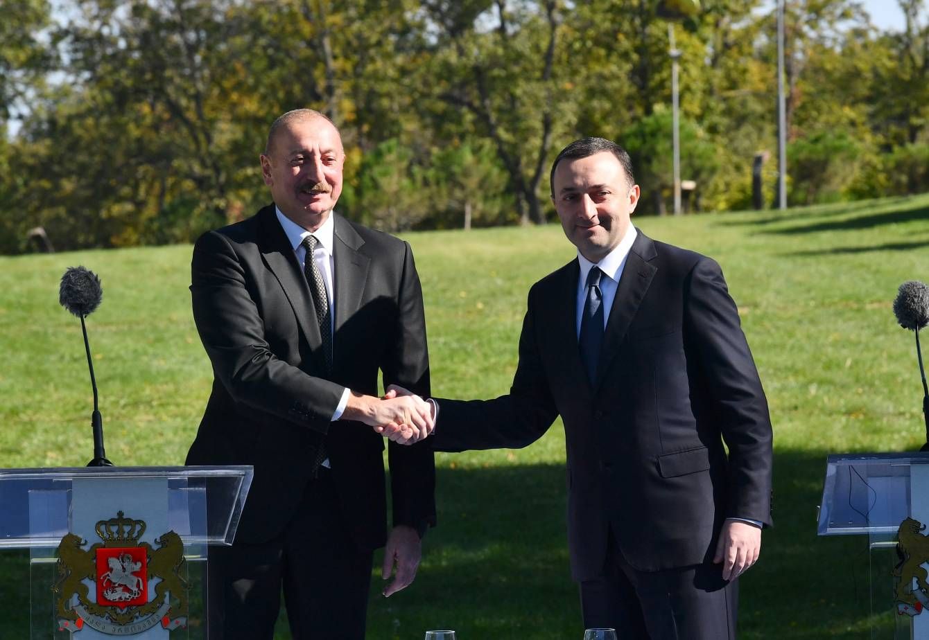 LA GÉORGIE ET L'AZERBAÏDJAN SONT DES PARTENAIRES PROCHES, PRÔNE LE PRÉSIDENT ALIYEV