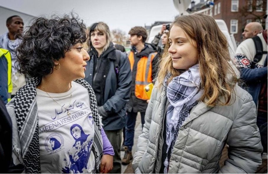 GUERRE ISRAËL-PALESTINE : LA MILITANTE ÉCOLOGISTE SUÉDOISE GRETA THUNBERG APPELLE À « UN CESSEZ-LE-FEU »