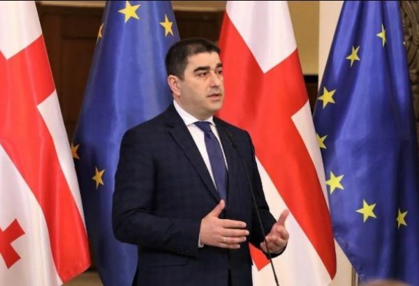 LE PRÉSIDENT DU PARLEMENT GÉORGIEN SE REND EN AZERBAÏDJAN