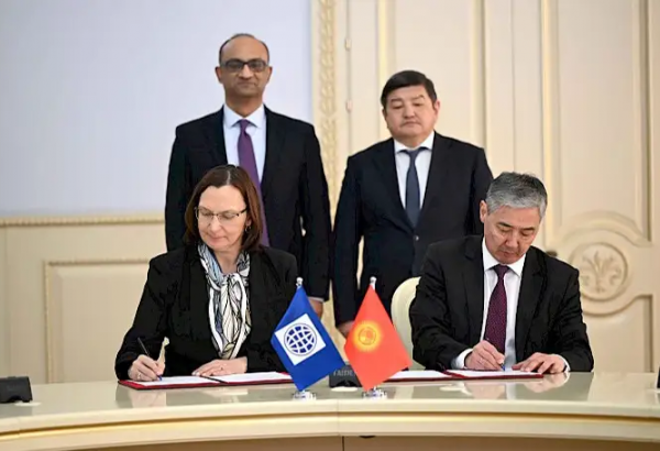 LE KIRGHIZSTAN ET LA BANQUE MONDIALE SIGNENT DEUX ACCORDS