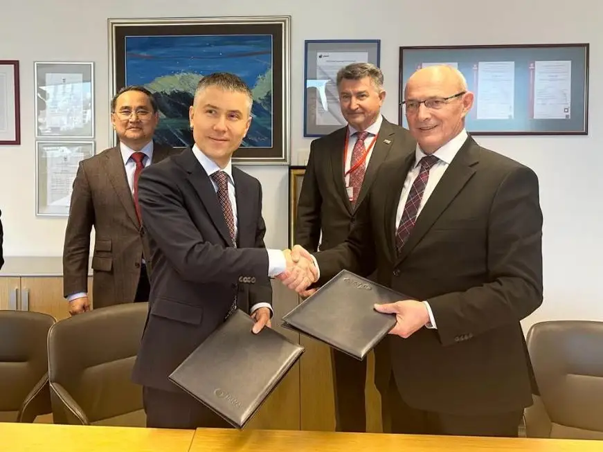 LE GROUPE KAZAKH KAZMUNAYGAS ET L'ENTREPRISE CROATE JANAF SIGNENT UN MOU