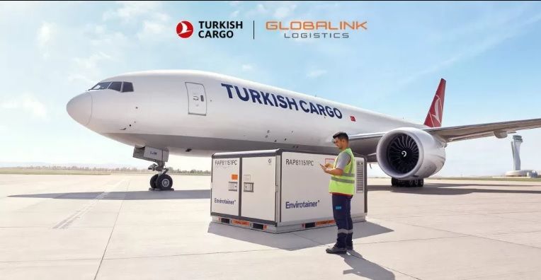 GLOBALINK LOGISTICS DEVIENT L'AGENT COMMERCIAL AÉRIEN DE TURKISH CARGO AU TURKMÉNISTAN