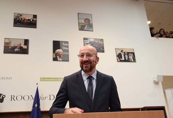 L'EUROPE DOIT DEVENIR MAÎTRE DE SON DESTIN, EXHORTE CHARLES MICHEL