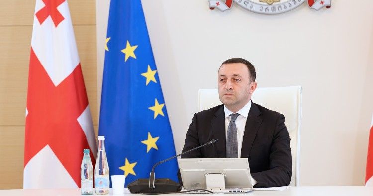 LE PREMIER MINISTRE GÉORGIEN IRAKLI GARIBASHVILI DÉMISSIONNE