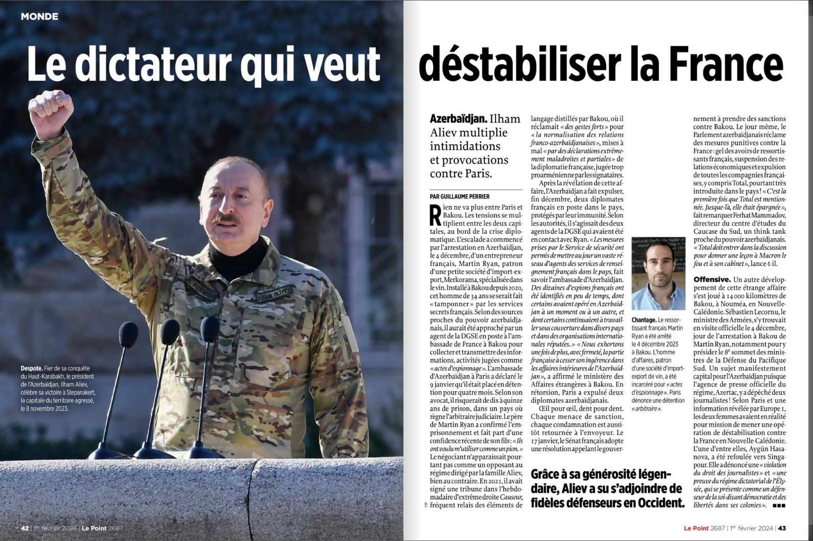 "LA GAZETTE DU CAUCASE" A LES HONNEURS DE LA PRESSE ISLAMOPHOBE FRANÇAISE