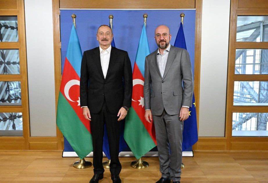 CHARLES MICHEL FÉLICITE LE PRÉSIDENT DE L'AZERBAÏDJAN À L'OCCASION DE SA VICTOIRE AUX ÉLECTIONS