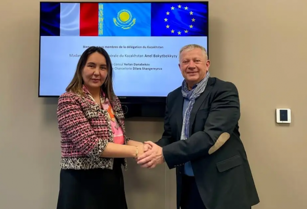 LE KAZAKHSTAN ET LA FRANCE MISENT SUR LE DÉVELOPPEMENT DU DIALOGUE SUR L'INVESTISSEMENT