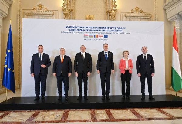 LA BANQUE MONDIALE ALLOUE 35 MILLIONS DE DOLLARS POUR L'INITIATIVE DE CORRIDOR ÉNERGÉTIQUE VERT ENTRE L'EUROPE ET L'AZERBAÏDJAN