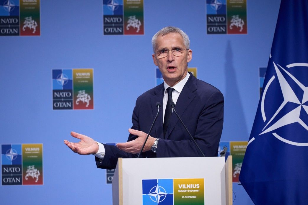 LE SECRÉTAIRE GÉNÉRAL DE L'OTAN CONFIRME L'INTENTION DE L'ALLIANCE D'ALLOUER 40 MILLIARDS D'EUROS À L'UKRAINE