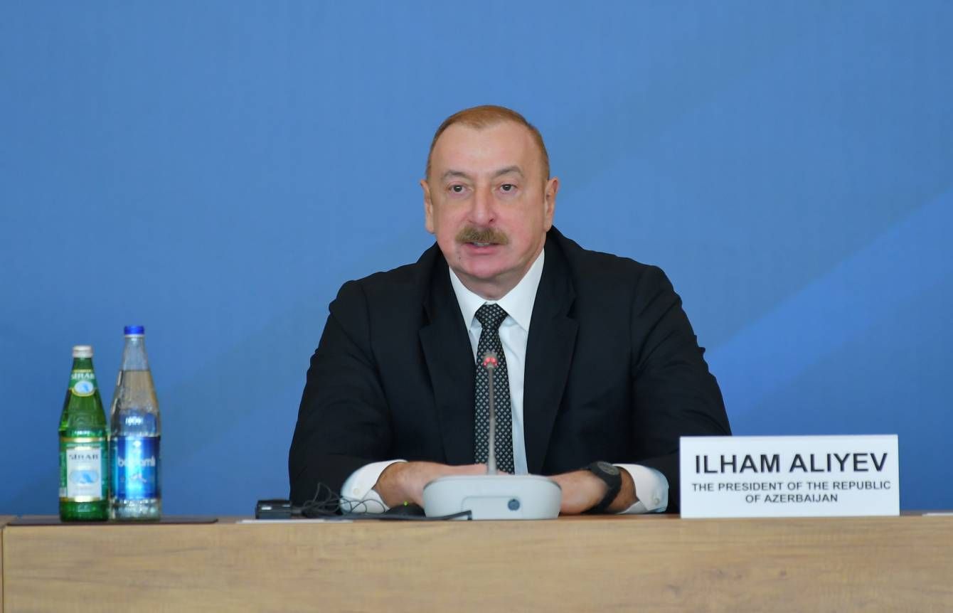 AZERBAÏDJAN - ARMÉNIE : LE PRÉSIDENT ALIYEV DÉCLARE QUE LE SUD-CAUCASE EST PLUS PROCHE QUE JAMAIS DE LA PAIX