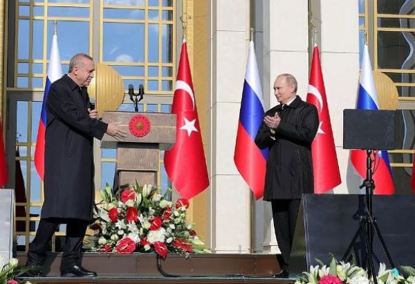 POUTINE ATTEND DE SON HOMOLOGUE TURC ERDOGAN QU'IL PARTICIPE AU SOMMET DES BRICS LE MOIS PROCHAIN