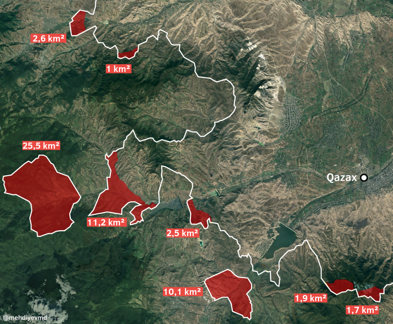 L'ARMÉNIE RESTITUE À L'AZERBAÏDJAN QUATRE VILLAGES OCCUPÉS