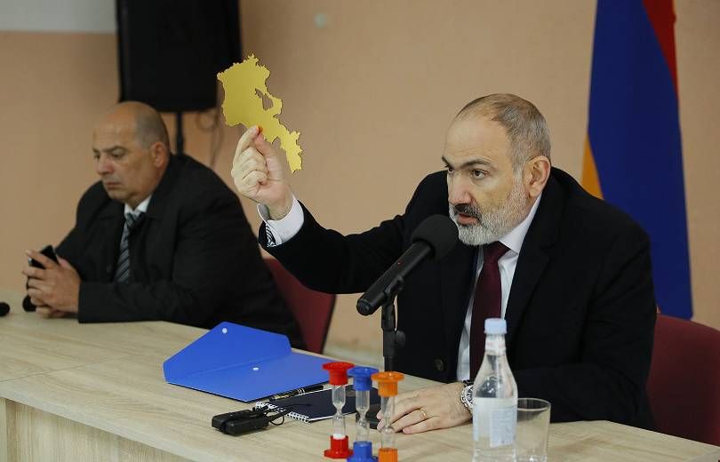 NIKOL PACHINIAN A OUVERTEMENT RECONNU QUE L'ARMÉNIE N'A PAS DE REVENDICATION TERRITORIALE SUR L'AZERBAÏDJAN