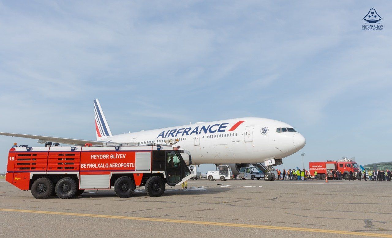 ATTERRISSAGE D'URGENCE D'UN AVION D'AIR FRANCE À BAKOU