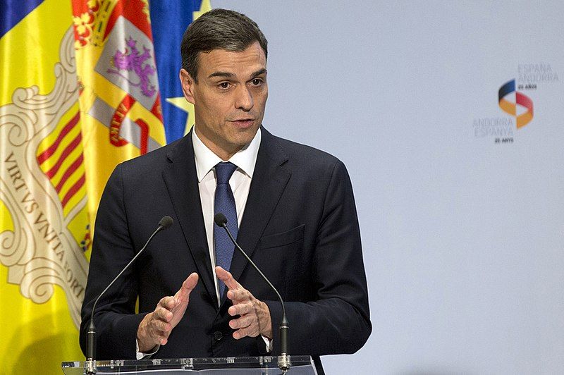 PEDRO SANCHEZ DÉCLARE QU'IL RESTERA À SON POSTE DE PREMIER MINISTRE DE L'ESPAGNE