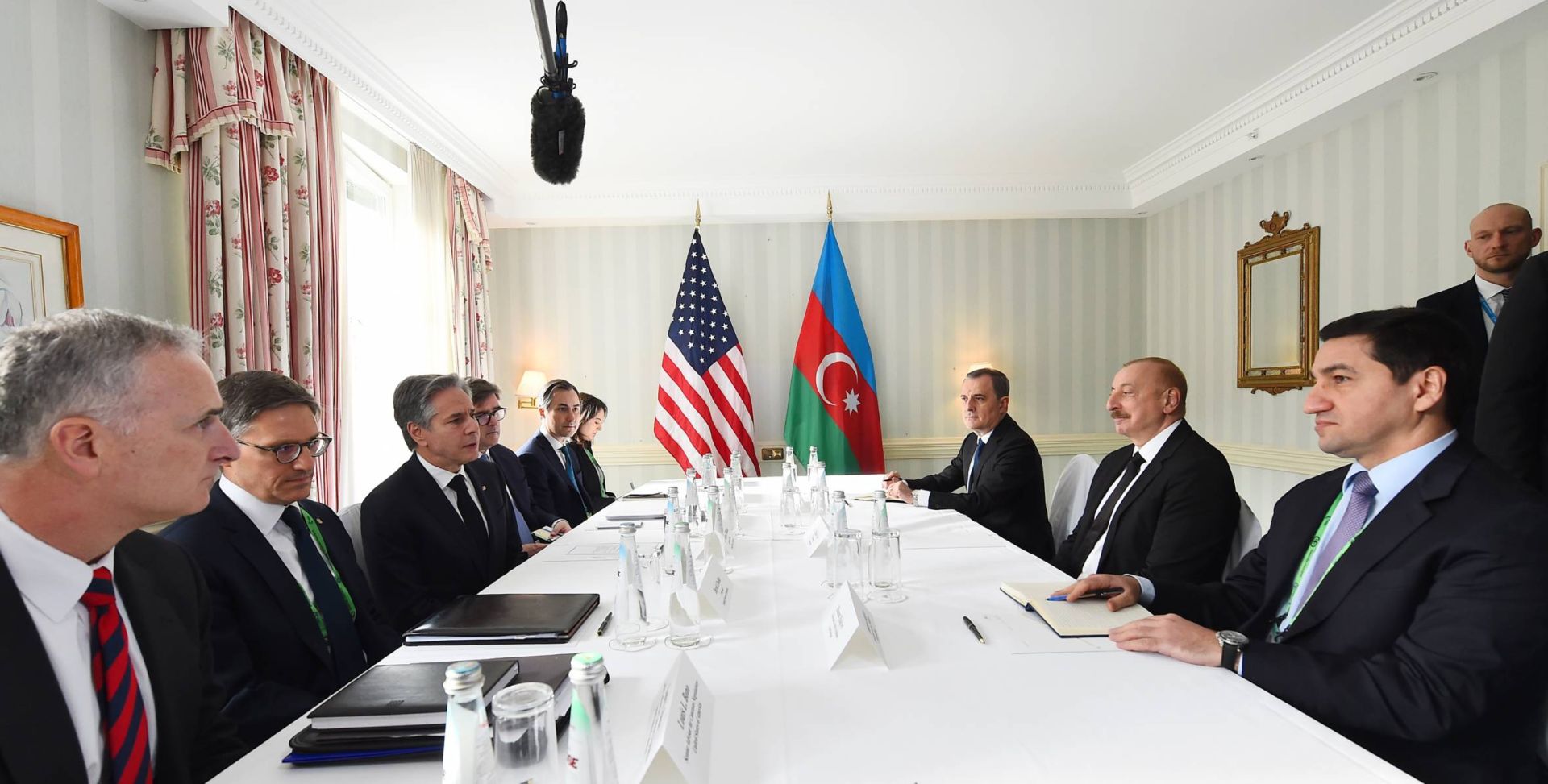 ALIYEV DIT À BLINKEN : IL EST GRAND TEMPS DE METTRE OFFICIELLEMENT FIN AUX ACTIVITÉS DU GROUPE DE MINSK DE L'OSCE
