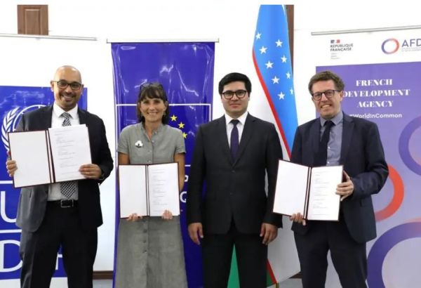 L'UE, L'AFD ET LE PNUD FINANCENT DES PROJETS "VERTS" EN OUZBÉKISTAN
