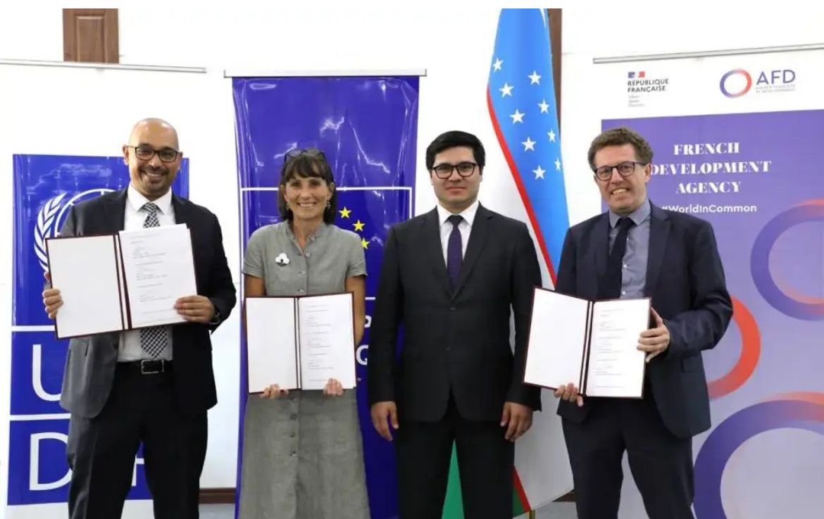 L'UE, L'AFD ET LE PNUD FINANCENT DES PROJETS "VERTS" EN OUZBÉKISTAN